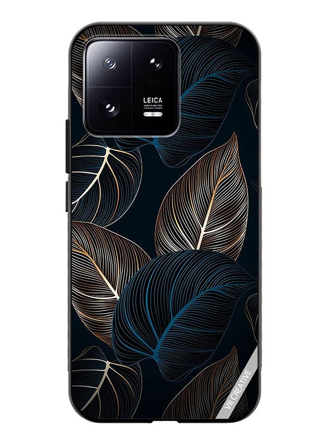 VR CREATIVE Protective Case Cover For Xiaomi 13 Banana Palm Tree Leaves Pattn Design Multicolour - Image 1