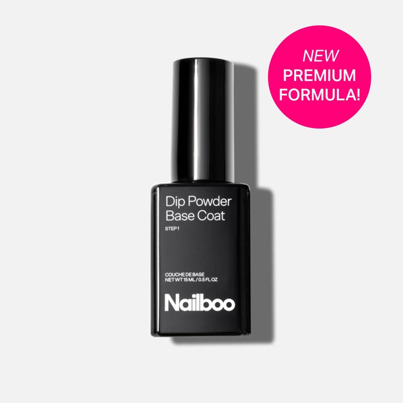 Nailboo سائل أساسي من نيلبو لبدء مسحوق الأظافر، قاعدة لمسحوق الأظافر، تركيبة جديدة مميزة، مانكير منزلي DIY، لا حاجة لمصباح UV، للمبتدئين والمحترفين، 0.5 أونصة سائلة (1 عبوة) - Image 2