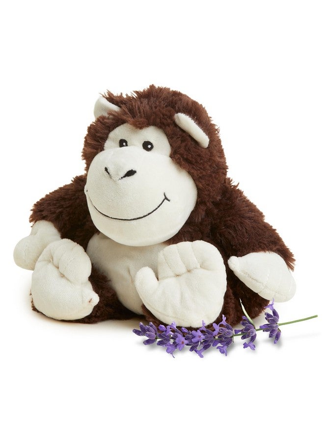 warmies Microwavable & Weighted Stuffed Animals, Monkey - Heated Stuffed Animal Plushie for Warmth & Comfort - Cute Soft Plush Toys for Adults & Children (Boys, Girls, Babies & Toddlers) - Image 1