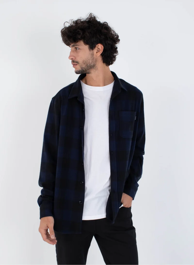 Hurley AXE KNIT FLANNEL SHIRT