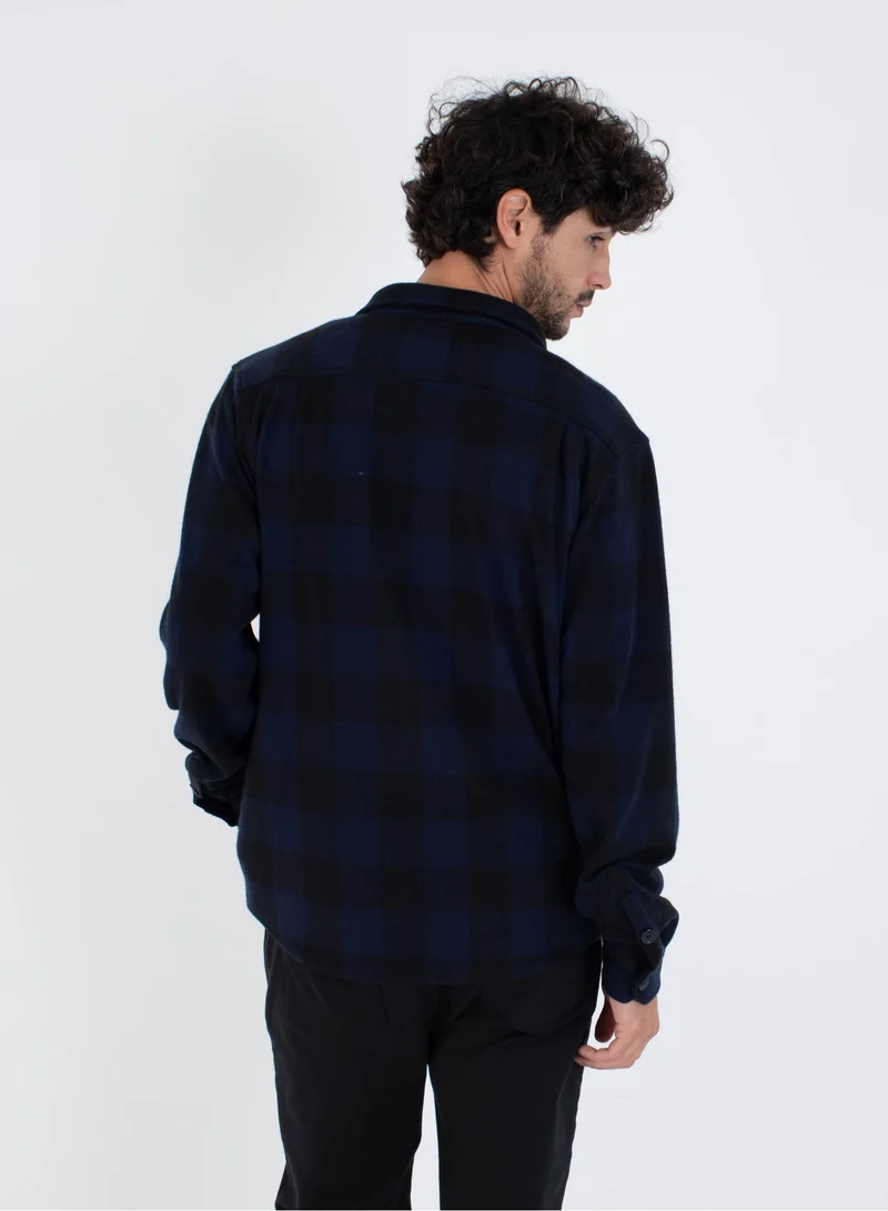 Hurley AXE KNIT FLANNEL SHIRT