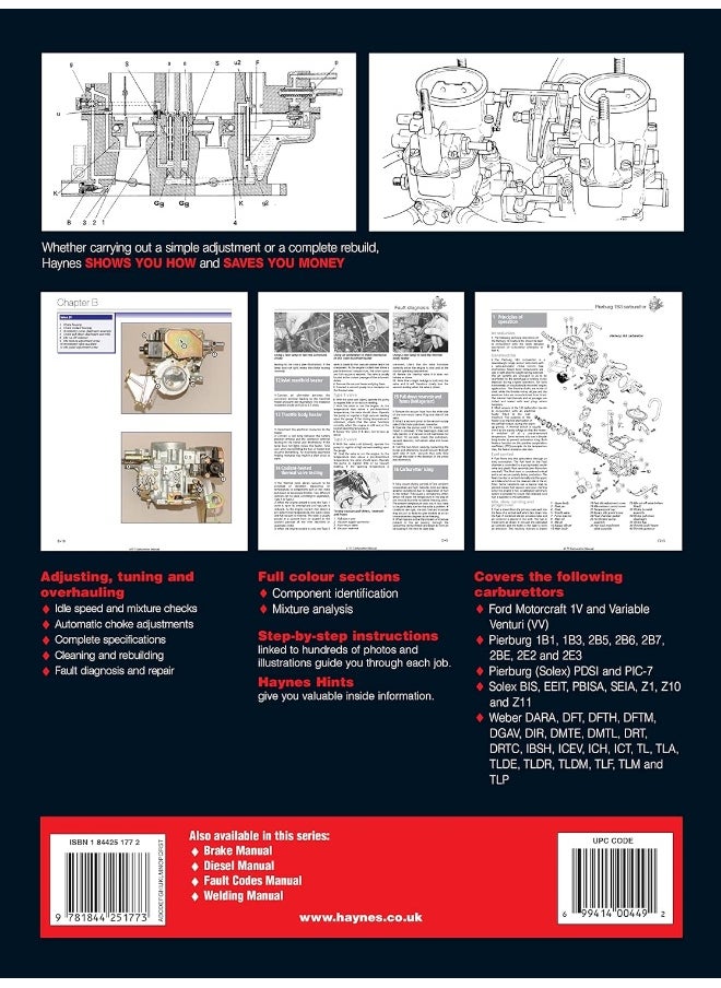 Haynes Manual On Carburettors  - Image 3