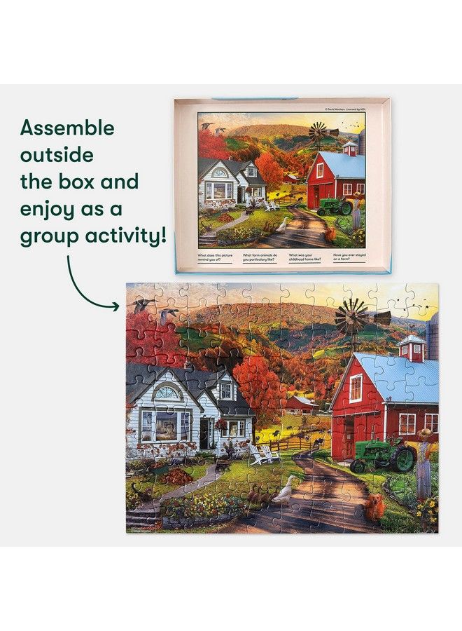 Relish Dementia Jigsaw Puzzle For Adults 100 Piece Farm Life Puzzle Activities For Seniors With Alzheimer - Image 5