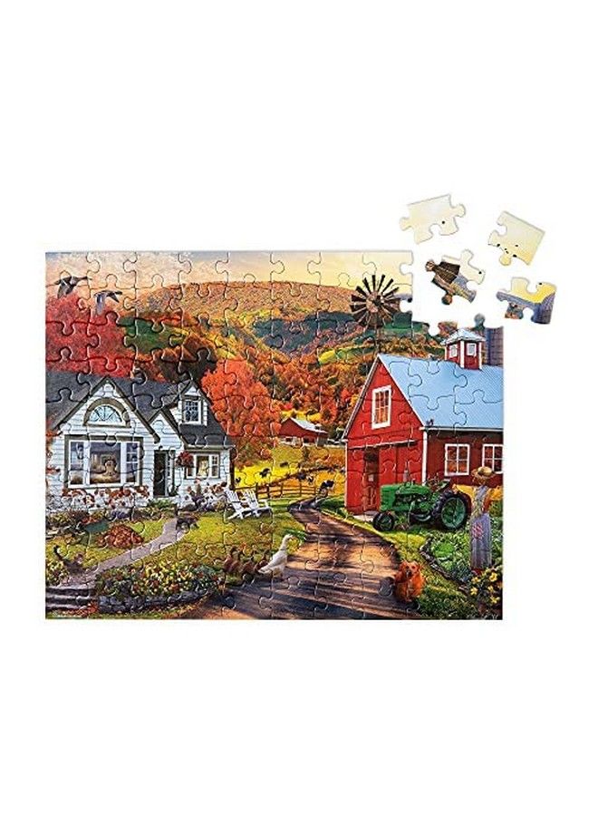 Relish Dementia Jigsaw Puzzle For Adults 100 Piece Farm Life Puzzle Activities For Seniors With Alzheimer - Image 1