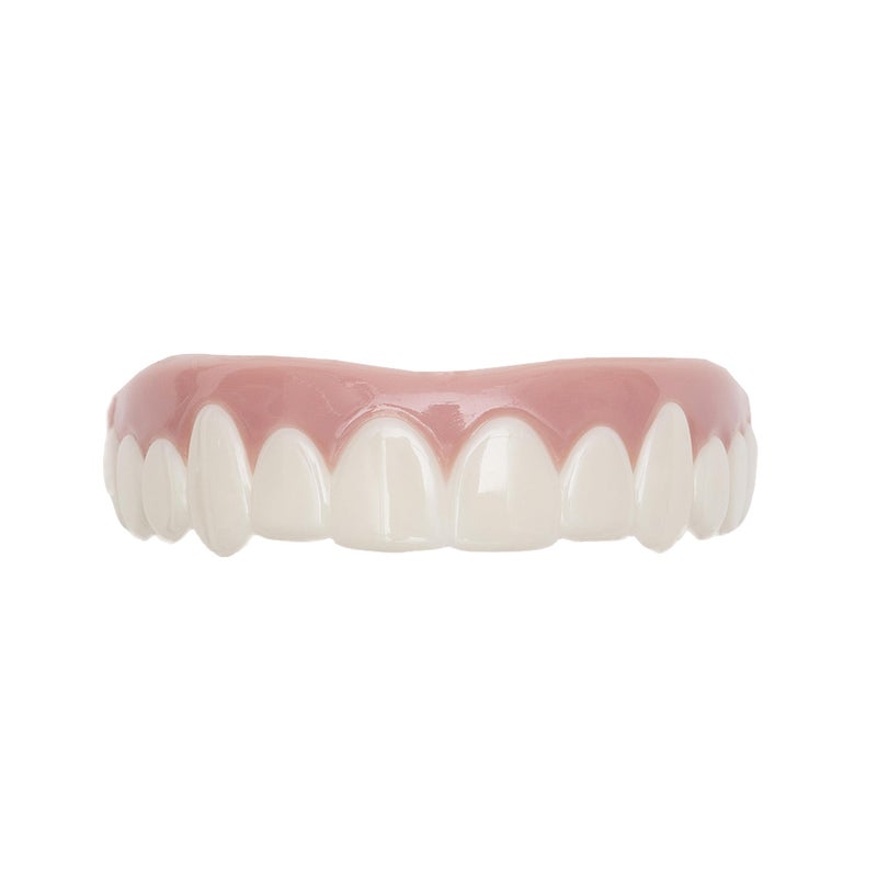Imako Premium Cosmetic Uppers - 1 Pack - Small, Bleached White - DIY Smile Makeover - Made in USA - Image 1