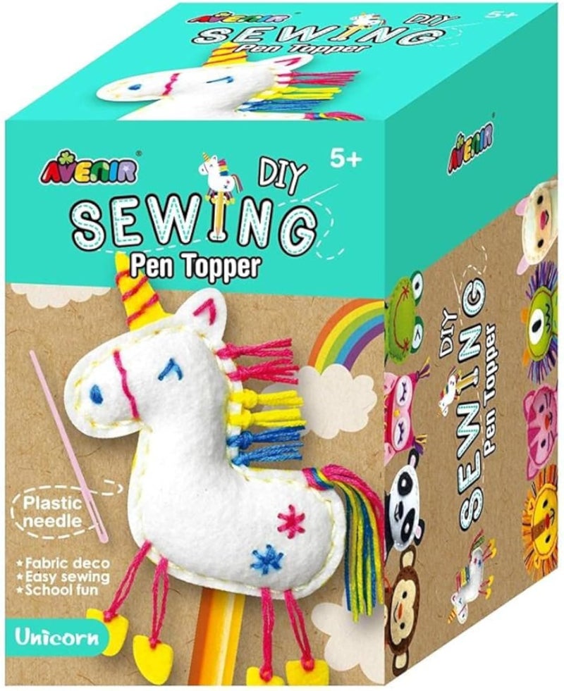Hape Avenir Unicorn Shaped Pen Topper Sewing Toy