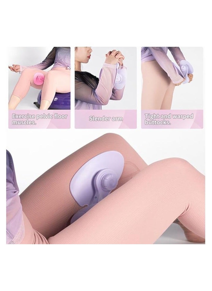 Generic Thigh Trainer Pelvic Floor Muscle Trainer Hip Trainer Training Device for Female Buttocks Leg Press Leg Trainer Thigh Pelvic Floor Training  - Image 2