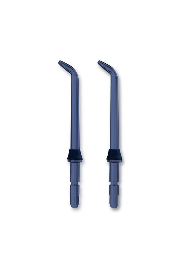 Waterpik - Waterpik Genuine Precision Low-Flow Tips Replacement for the WP-360 Cordless Handheld Water Flosser (Formerly Classic Jet) Refill Heads Nozzles JT-360E, 2 Count, Blue - Image 1