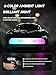 ANTSIR Mini RC Drift Car for Adults 164 Desktop Drift Car with Colorful Lights Desk Remote Control Cars for Race Hobby Gifts and Toys Matte Green Concept Model - Image 4