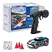 ANTSIR Mini RC Drift Car for Adults 164 Desktop Drift Car with Colorful Lights Desk Remote Control Cars for Race Hobby Gifts and Toys Matte Green Concept Model - Image 3