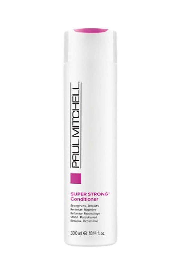 Paul Mitchell Super Strong Conditioner, Strengthens + Rebuilds, For Damaged Hair, 10.14 fl. oz. - Image 1