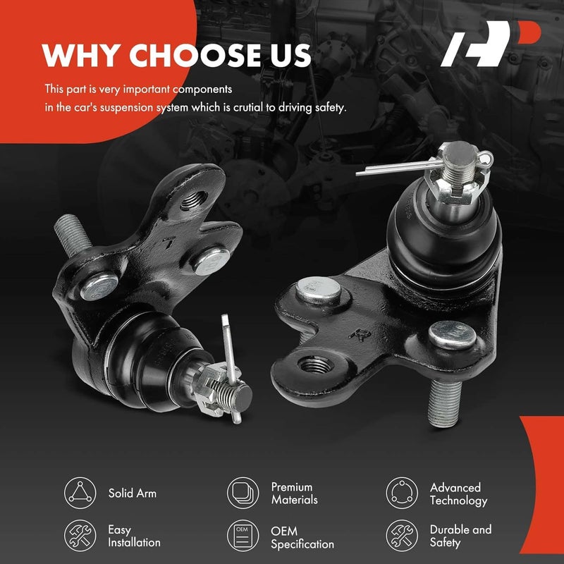 A-Premium Front Lower Ball Joint Set for Toyota and Lexus - Image 5