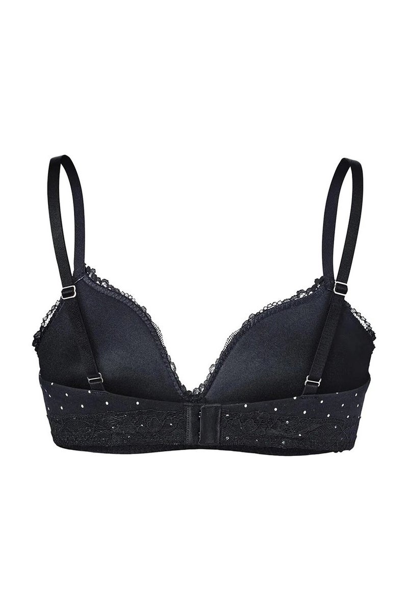 Tchibo Women Non Wire Soft Cup Bra, Black - Image 2