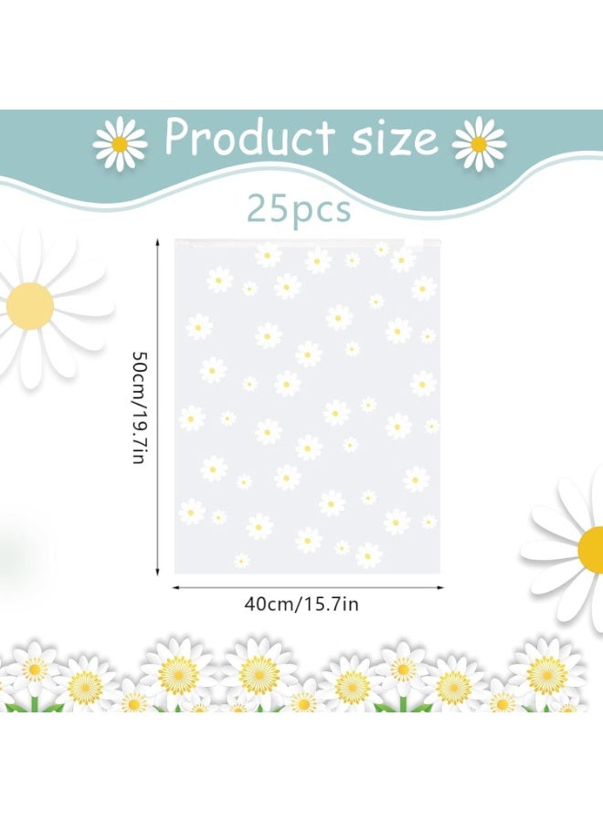 25 Pcs Reusable Ziplock Bags, 40 x 50cm Large Plastic Hospital Travel Storage Bags, Clear Seal Waterproof Luggage Organiser for Clothes, Shoes, Cosmetics - Image 2