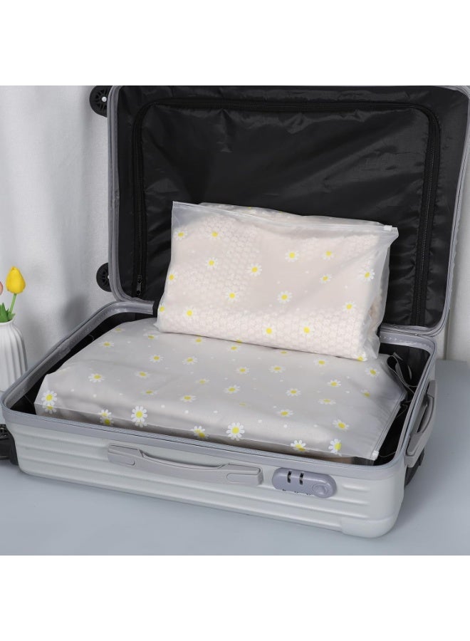 25 Pcs Reusable Ziplock Bags, 40 x 50cm Large Plastic Hospital Travel Storage Bags, Clear Seal Waterproof Luggage Organiser for Clothes, Shoes, Cosmetics - Image 5
