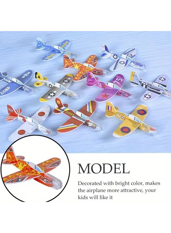 10Pcs Glider Paper Airplane 3D Puzzle Set Educational STEM Toy Birthday Party Gift - Image 5