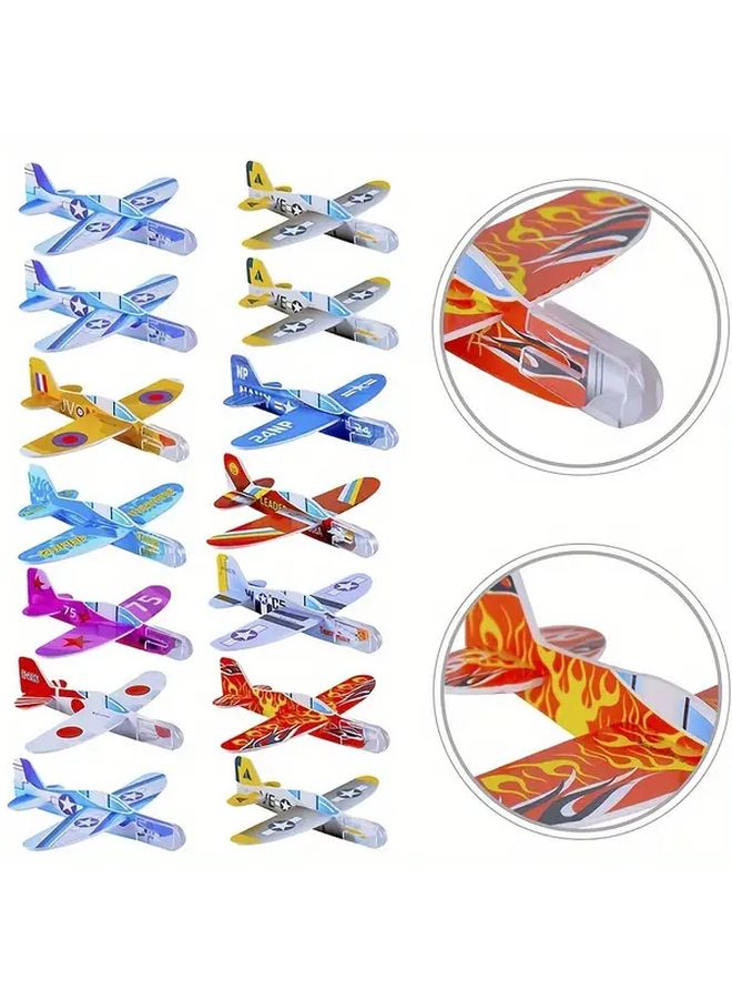 10Pcs Glider Paper Airplane 3D Puzzle Set Educational STEM Toy Birthday Party Gift - Image 3