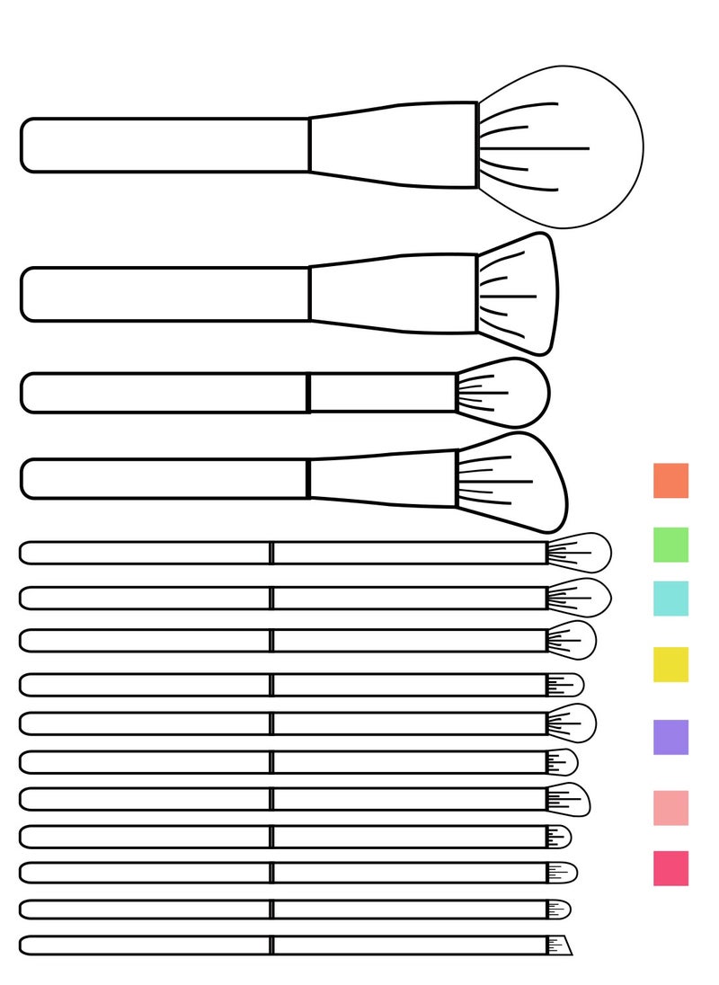 docolor - Professional 15-Piece Makeup Brush Set - Complete Face & Eye Kit with Travel Case - Image 1