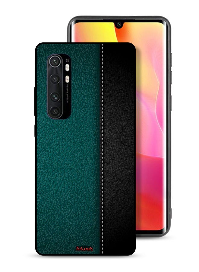 Tolwak Xiaomi Mi Note 10 Lite Protective Case Cover Leather Pattern - Image 1