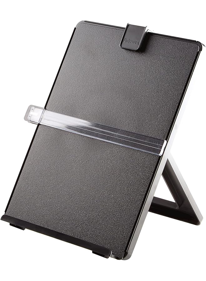 Fellowes Letter Sized Non Magnetic Copyholder Black 21106 7.38 X 10.13 X 11.25 Inches - Image 1