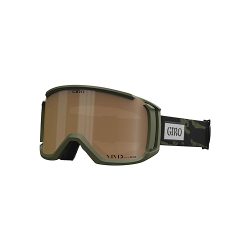 Giro Revolt Snow Goggles - Trail Green Stained with Vivid Petrol/Clear Lens - Image 4