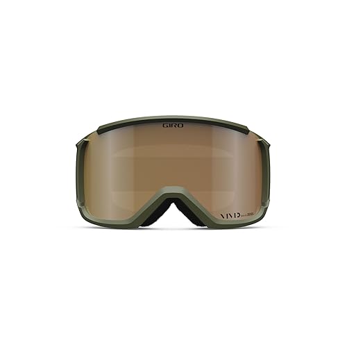 Giro Revolt Snow Goggles - Trail Green Stained with Vivid Petrol/Clear Lens - Image 2