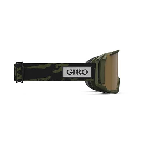 Giro Revolt Snow Goggles - Trail Green Stained with Vivid Petrol/Clear Lens - Image 3