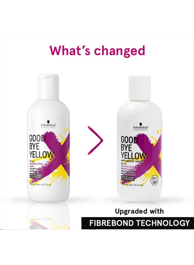 Goodbye Yellow by Schwarzkopf Shampoo 300ml, 10.0 Ounce (4045787515992) - Image 3