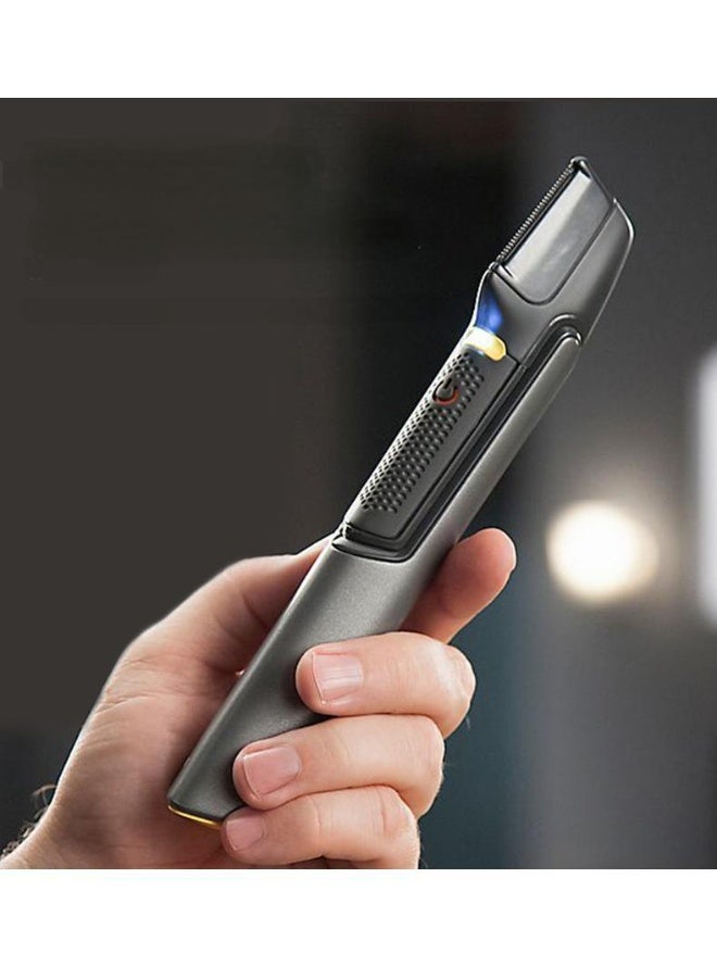 ماكينة تشذيب شعر الجسم للرجال، ماكينة تشذيب شعر الجسم مع مشط واقٍ، ماكينة تشذيب شعر قابلة لإعادة الشحن لمنطقة العانة والظهر والوجه والساقين واللحية - Image 3