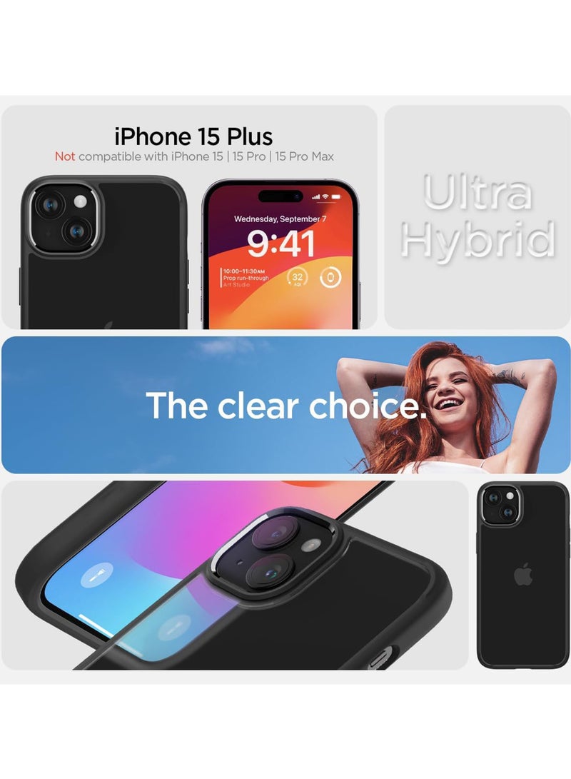Rock Pow Ultra Hybrid Designed for iPhone 15 Case Shockproof Dust-Proof Strong Durable Heavy Duty Full Body Rugged 2023 - Image 2