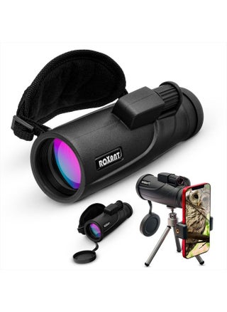 Roxant Falcon Monocular Telescope for Smartphone - 10x42 High Definition BAK4 Prism Focusing Scope - Monoculars for Adults - Includes Monocular, Phone Adapter, Mini Tripod, Case & Lens Cap - pzsku/Z18CD86A7E9C9CAEDA43CZ/45/_/1683830437/a80c7124-b834-4493-9f54-969054970334