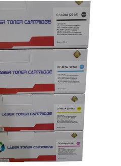 TCT All color Compatible HP 201 201A Color Toner Cartridge For HP201A LaserJet Pro 252 277 M252 M252dw M277n M252N M277dw Printers. CF400A 401A 402A 403A 4 Color set Black Cyan Yellow Magenta.  - Image 3