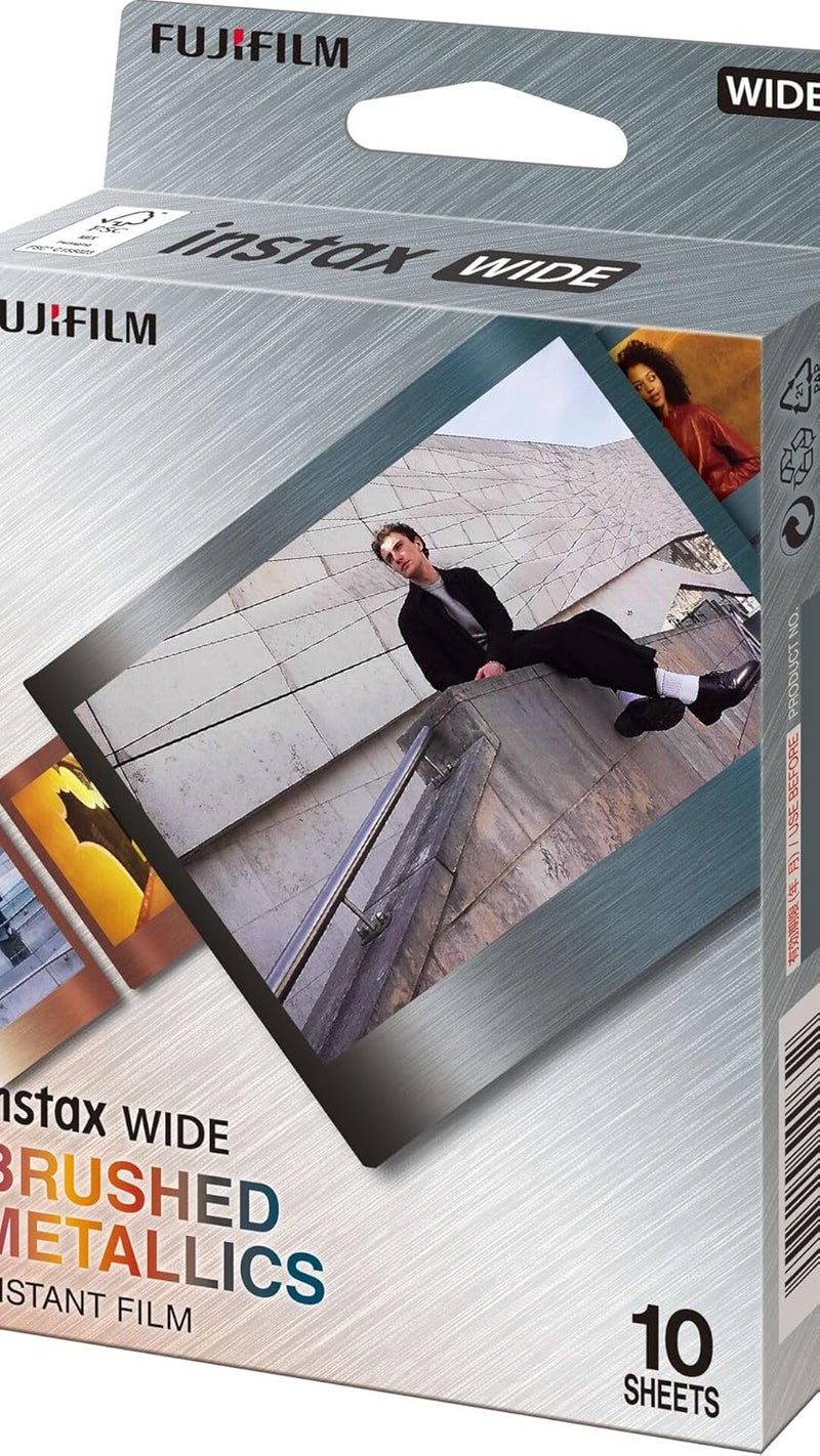 Instax Fujifilm INSTAX Wide Brushed Metallics Instant Film - 10 Exposures - Image 3