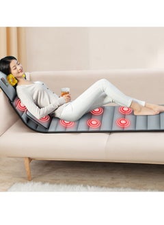 Hihonor Heating Pad Full Body Vibrating Massage Mat Back Massager -Deep Tissue Kneading Massage Chair Pad for Full Back,Chair Massager for Home or Office Massage Mat  - Image 4