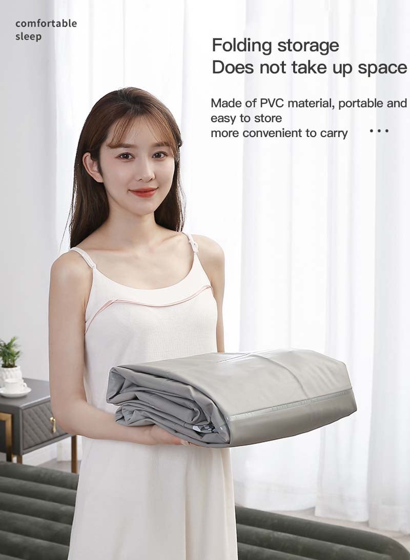 انتكس مرتبة هوائية Dura Beam Downy مع مسند للقدمين مقاس مزدوج من مادة PVC 191 × 99 × 25 سم  - Image 4