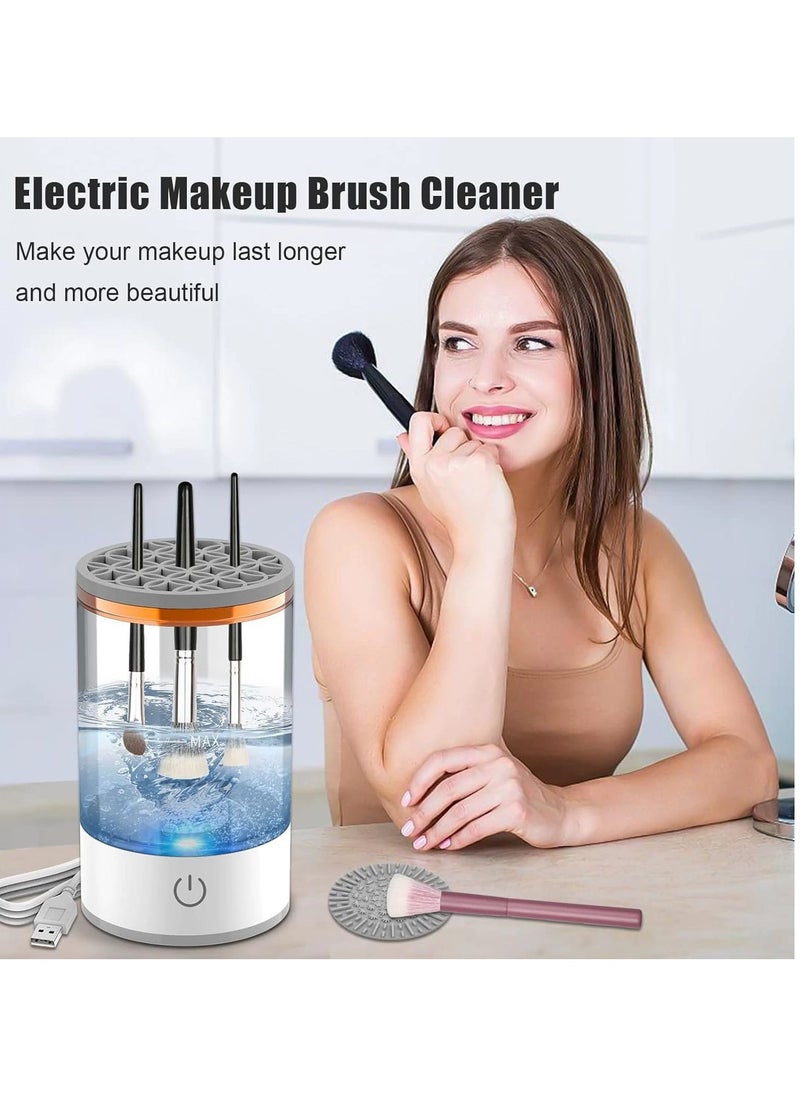 RION Electric Makeup Brush Cleaner – Automatic Spinning Brush Washer for All Brush Sizes  - Image 5