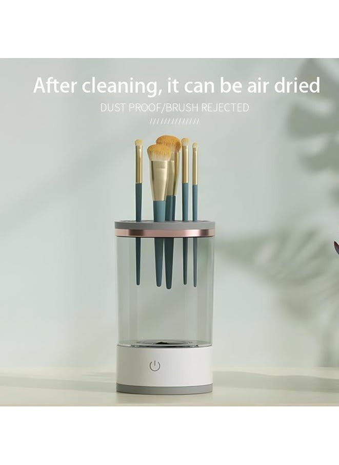 RION Electric Makeup Brush Cleaner – Automatic Spinning Brush Washer for All Brush Sizes  - Image 3