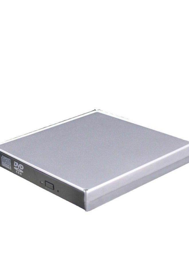 USB خارجي DVD-CDRW نماذج ساخنة مباشرة حركة SATA المستوردة - اللون: فضي أسود - Image 5
