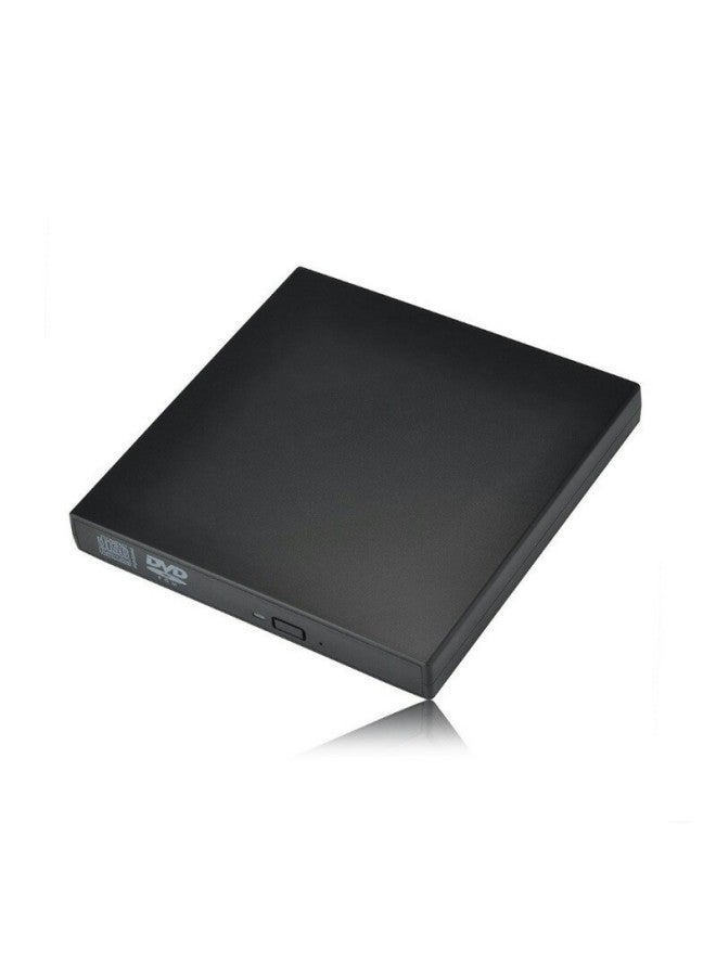 USB خارجي DVD-CDRW نماذج ساخنة مباشرة حركة SATA المستوردة - اللون: فضي أسود - Image 2