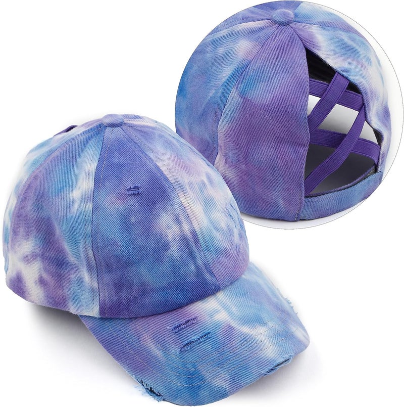 Cc Ponycap Messy High Bun Ponytail Adjustable Glitter Mesh Trucker Baseball Cap - Image 1