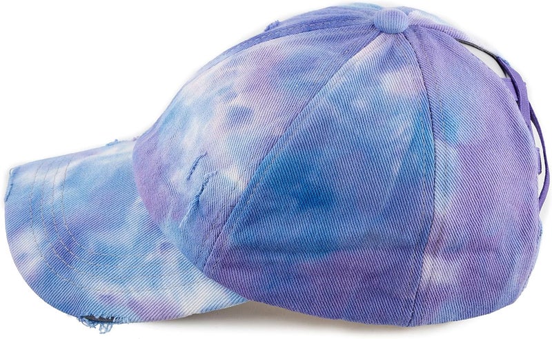 Cc Ponycap Messy High Bun Ponytail Adjustable Glitter Mesh Trucker Baseball Cap - Image 5