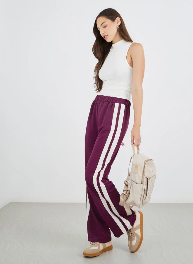Take Two Take Two Side Stripe Loose Fit Joggers