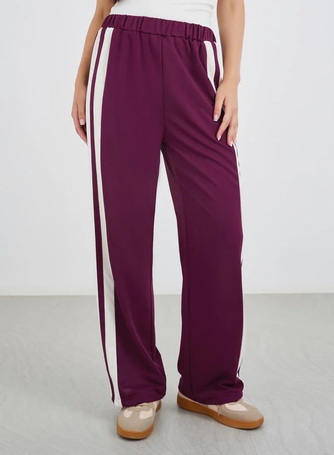 Take Two Take Two Side Stripe Loose Fit Joggers