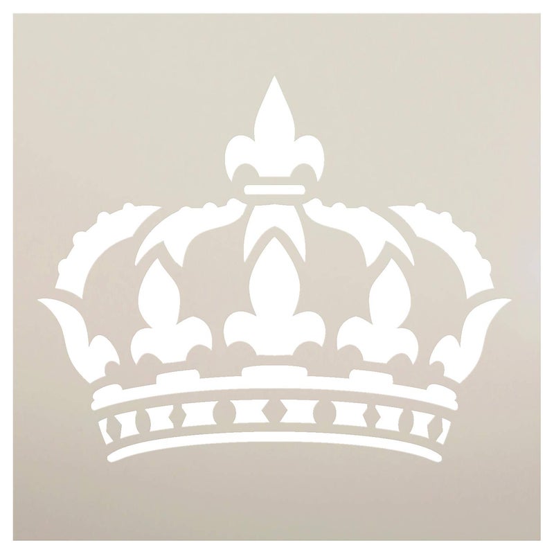 Studio R 12 Queens Crown - Art Stencil - 12" x 12" - STCL1126_3 by StudioR12 - Image 1