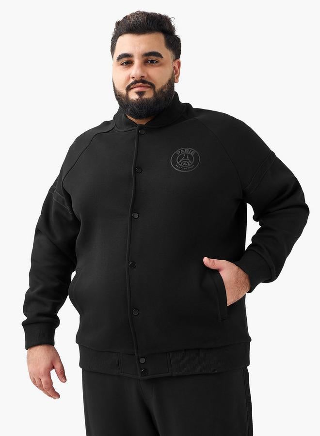 Maxim Men Regular Fit Paris Saint-Germain Print Bomber Jacket - Image 1