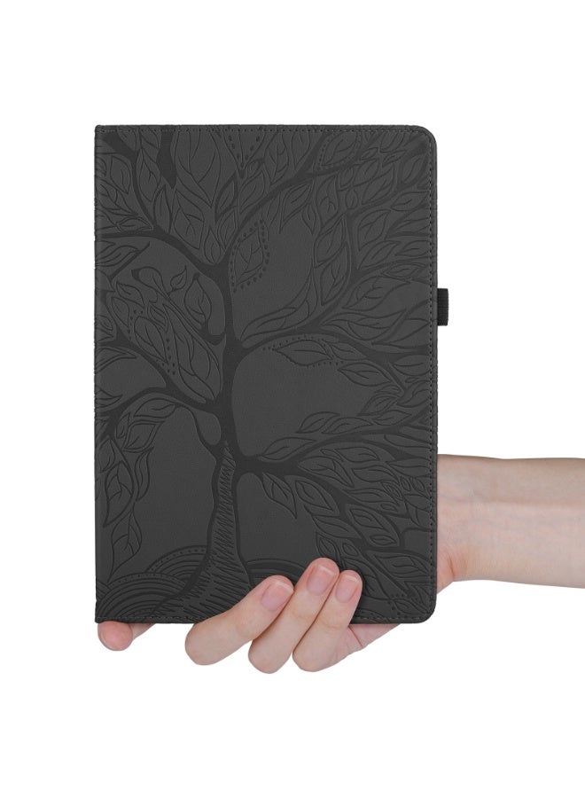 Case for Samsung Galaxy Tab S11 Ultra 2025 14.6 inch, PU Leather Cover with Pencil Holder 360 Degree Swiveling Stand KickStand Protective Cover Leaf Vein - Image 2