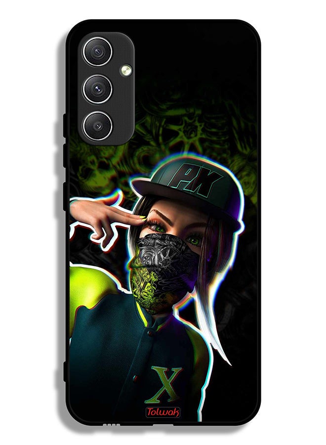 Tolwak Samsung Galaxy A34 5G Protective Case Cover Girls Aesthetic Art - Image 1