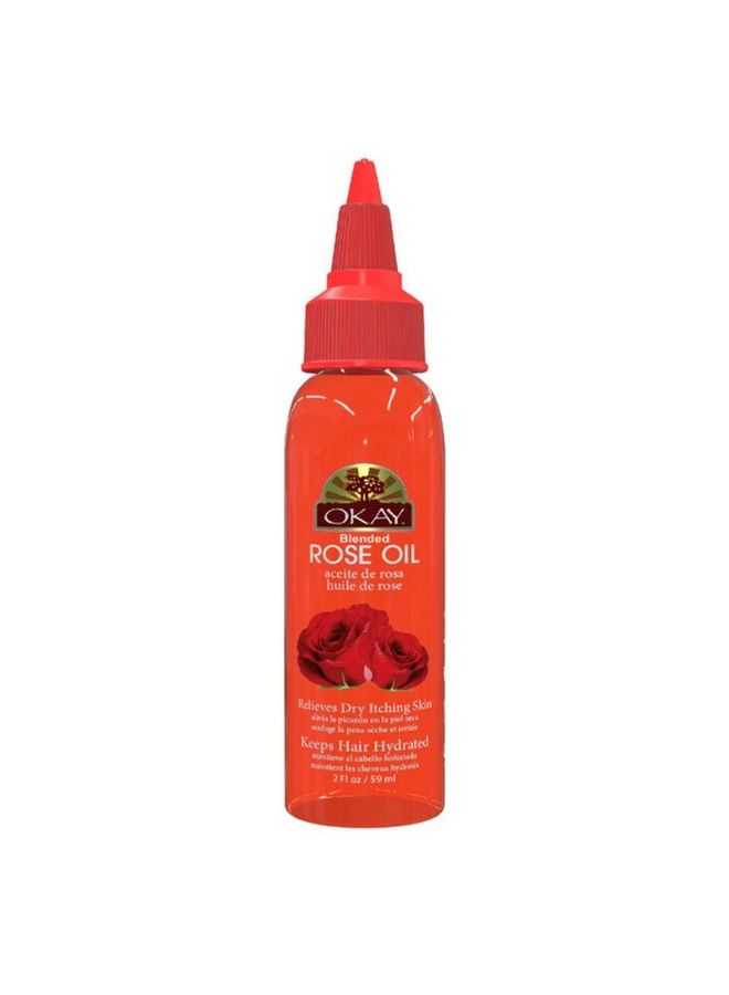 OKAY Rose Oil For Hair And Skin 2Oz / 59Ml - Image 1