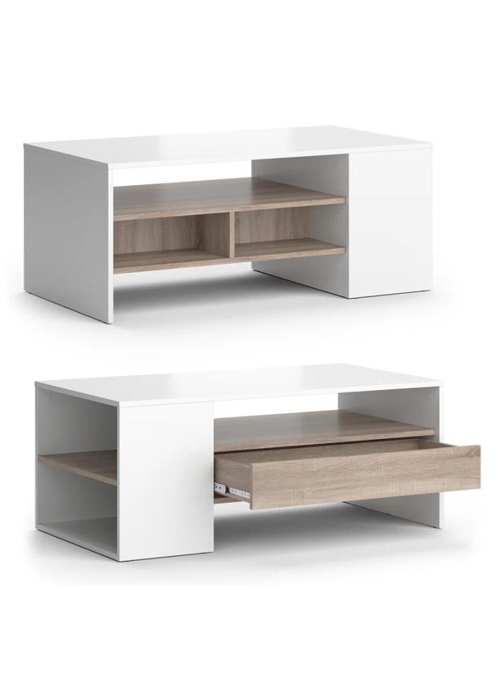 Generic Coffee table, White*beige - CHCT107  - Image 2