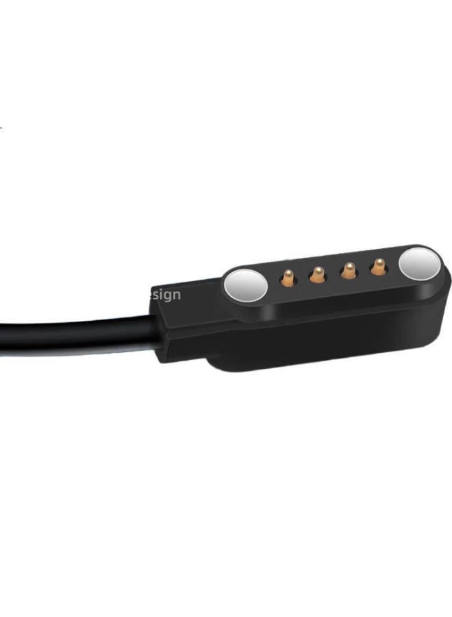 Trendy Style Chuanfan Suitable For Sennheiser Bone Conduction Headphones Charging Cable, Charger, A50Spro, A9S, A31, A30S, A50S, A30Spro, Daling S700 Magnetic Data Cable Accessories - Image 3